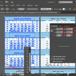 Автоматическая нумерация карточек в Indesign